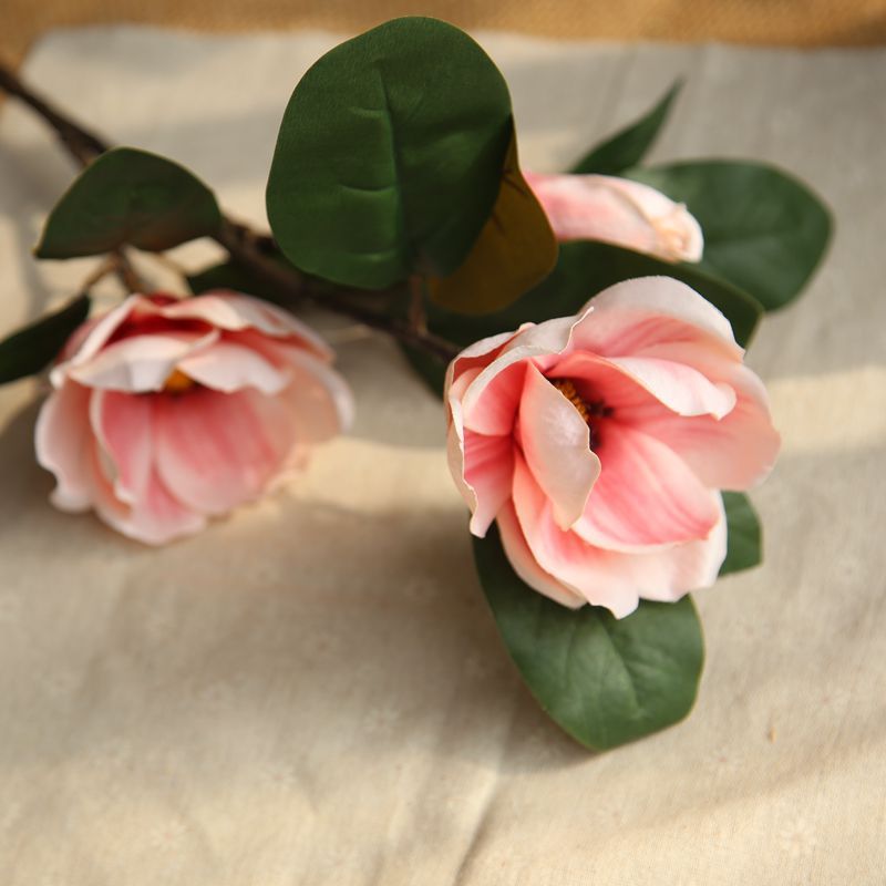 Simulated Magnolia Long Branch Floral Arrangement