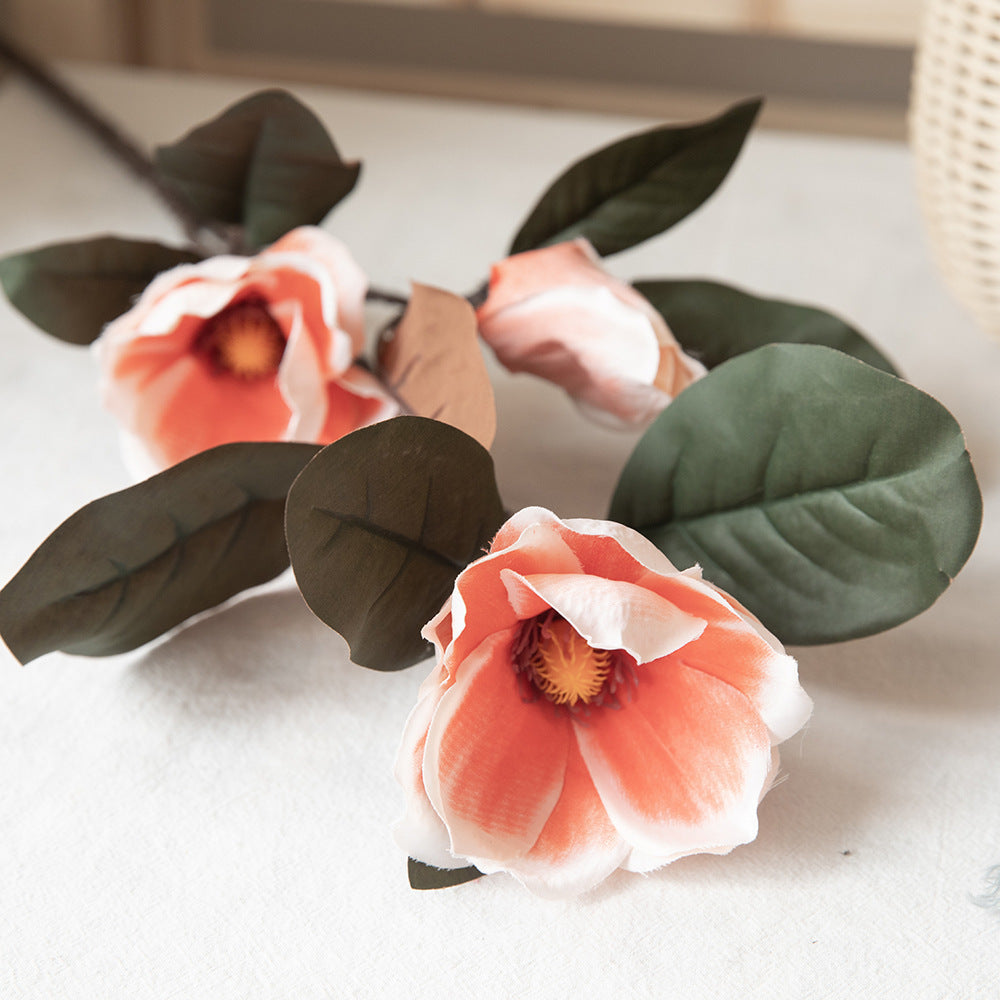 Simulated Magnolia Long Branch Floral Arrangement