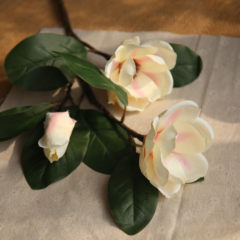 Simulated Magnolia Long Branch Floral Arrangement